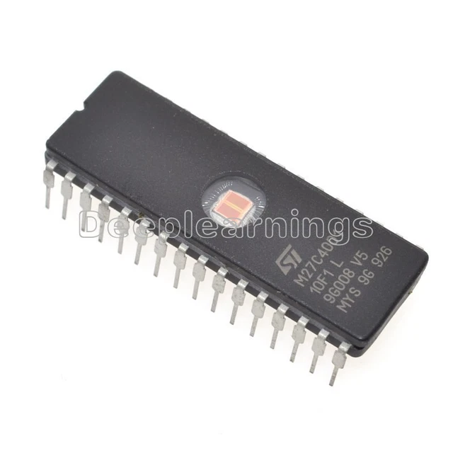 Chip Eprom Genérico Nuevo Chip EPROM M27C801-100F1 Nuevo, 8Mbit, 100ns, 32CDIP - Para Electrónica, Proyectos O Reparaciones Memoria UV 100ns 32CDIP - Foto 11