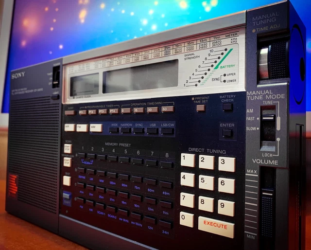 SONY ICF2001D 🌈RARE🌈 Vintage Radio Tuner World Band Receiver £812.36