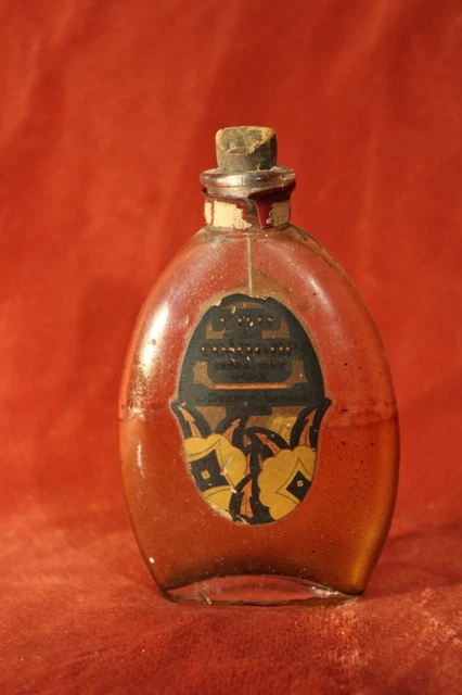 Vieux flacon parfum 1925 eau de cologne