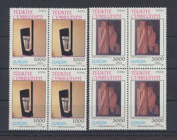 Türkei, MiNr. 2984-2985 Viererblock, postfrisch / MNH - 63911