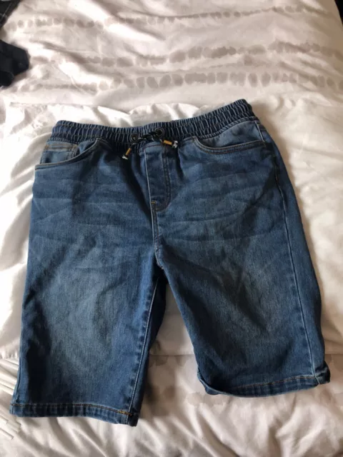 john lewis kids denim shorts aged 13 years