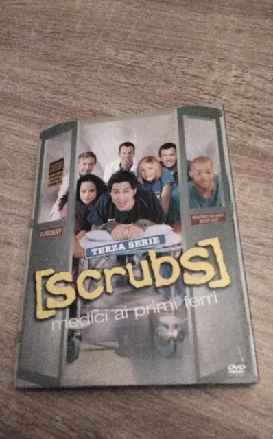 Box 4 DvD Scrubs - Medici ai primi ferri terza  stagione