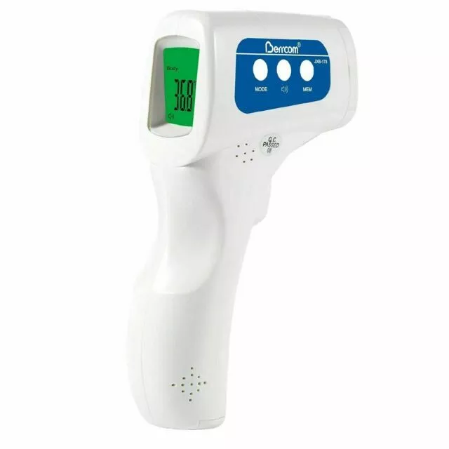 Non-contact Berrcom JXB-178 Infrared Thermometer FDA Approved!