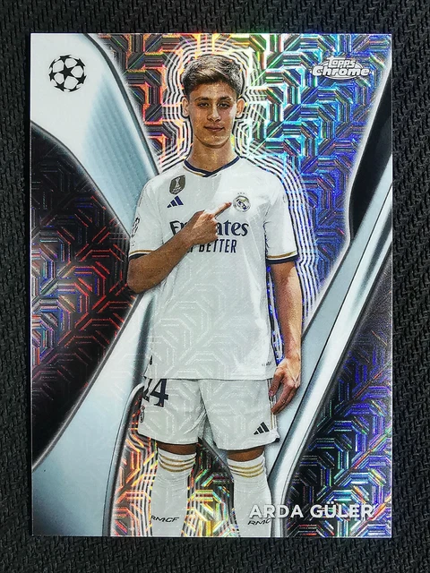 Carte Topps Arda Güler Golden #16 - Real Madrid 2024/25 - Near Mint