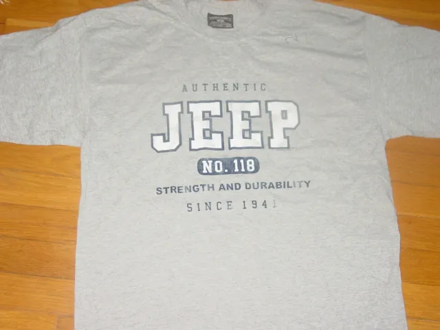 Official JEEP Wrangler  Gladiator  Willy T-Shirt NEW TAG sz.... LARGE