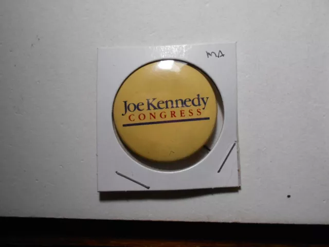 1-1/2" Joe Kennedy Massachusetts U.S. House cello pinback button