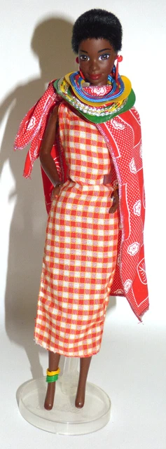 BARBIE AFRIQUE KENYAN KENYA 1995 COLLECTION POUPEE DU MONDE DOLLS OF