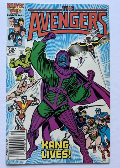 AVENGERS #267 NEWSSTAND VARIANT, NM-VF+ 1986 Marvel Comics 1st Council of Kangs
