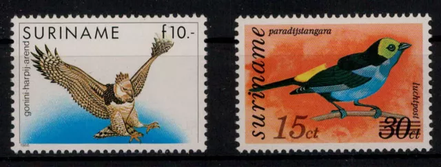 Surinam; Vögel 1986 kpl. **  (21,-)