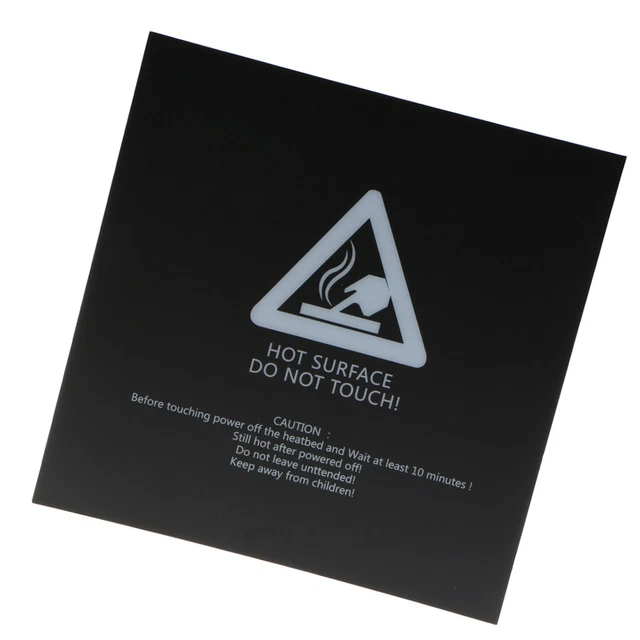 YOSOO Plaque d'acier pour imprimante 3D Plaque D'acier en Caoutchouc