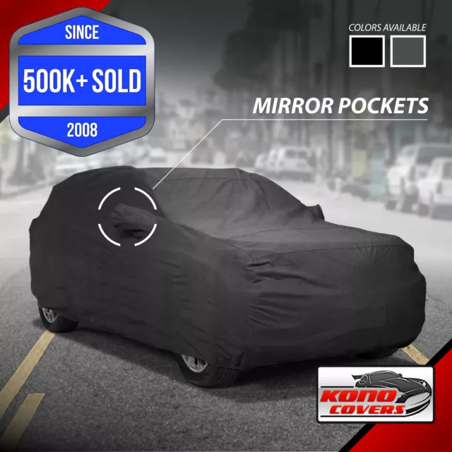 2008 2009 2010 2011 2012 2013 Jeep Liberty Waterproof Car Cover w/MirrorPocket