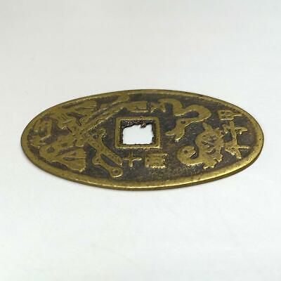 2X Ancienne pièce de monnaie chinoise ancienne en cuivre Jia Zi ans Amulette de 3