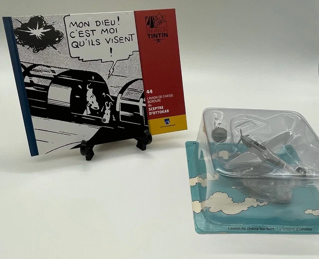 Figurine Tintin N°45 : Hydravion De La Poste Aérienne - L'Oreille Cassée, Neuve