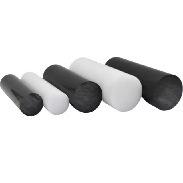 Hdpe Rod - Natural White Or Black  - Select Your Size- Free Tracked Delivery!