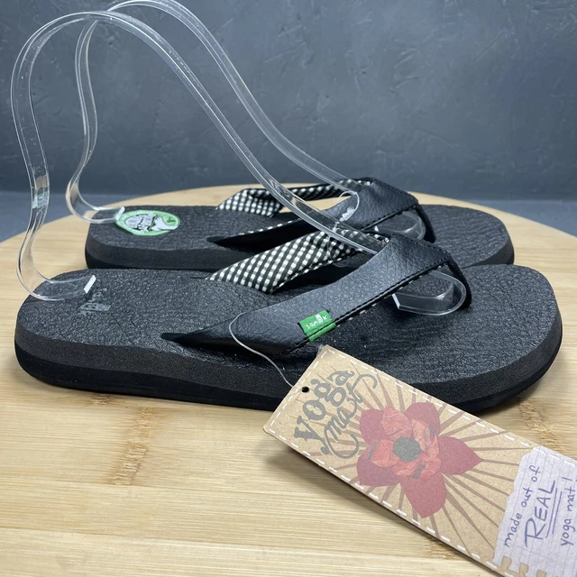Sanuk yoga mat sale flip flops costco