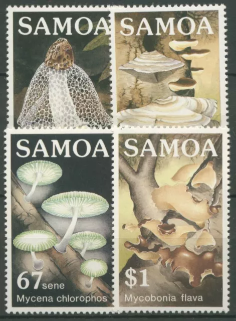 Samoa 1985 Pilze 561/64 postfrisch
