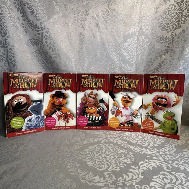 BEST OF THE Muppet Show Series VHS Lot Of 5 Time Life Video Tapes 70s ...