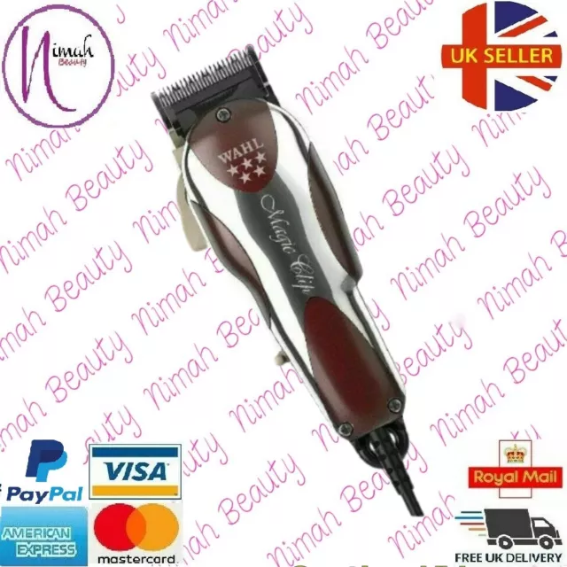 Wahl Corded Magic Hair Clipper Set With Adjustable Thin Profile Blade 8451-830 2