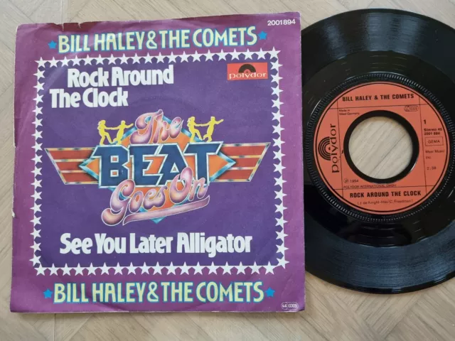 Bill Haley - Rock around the clock/ See you later alligator 7'' Vinyl Germany