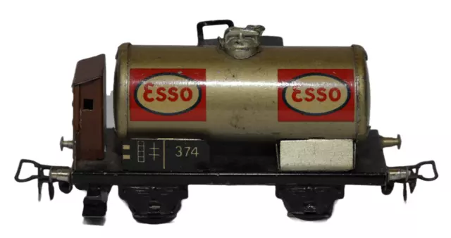 Märklin Spur H0 Esso Kesselwagen 374 Metall