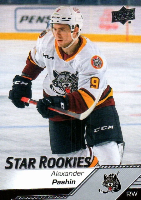 2021-22 AHL Hockey Cards – Star Rookies – U-Pick From List – Upper Deck