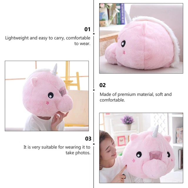 Animal Head M-ask Winter Party Hats Headgear Roleplay Costume Cartoon 11