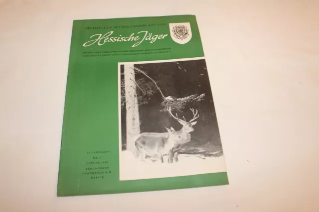 Hessische Cazador 1966-HEFT Nr-1