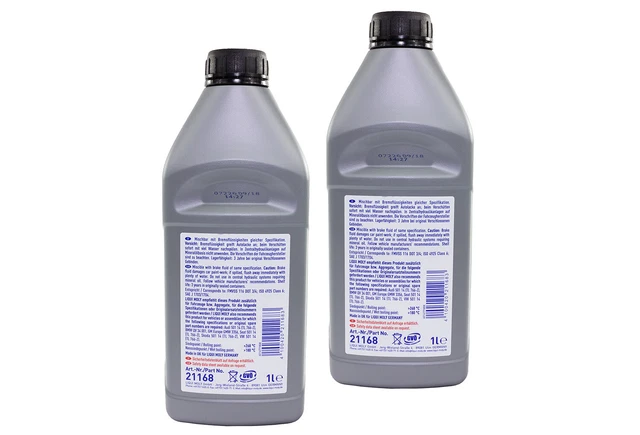 LIQUI MOLY SL6 DOT4 2 Litre le de Frein pour Adly/Herchee Aeon Can-Am ...