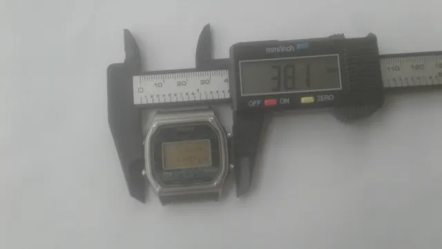Casio w-350 MARLIN Module 152 Digital Watch MONTRE UHR MADE IN JAPAN B VINTAGE 2