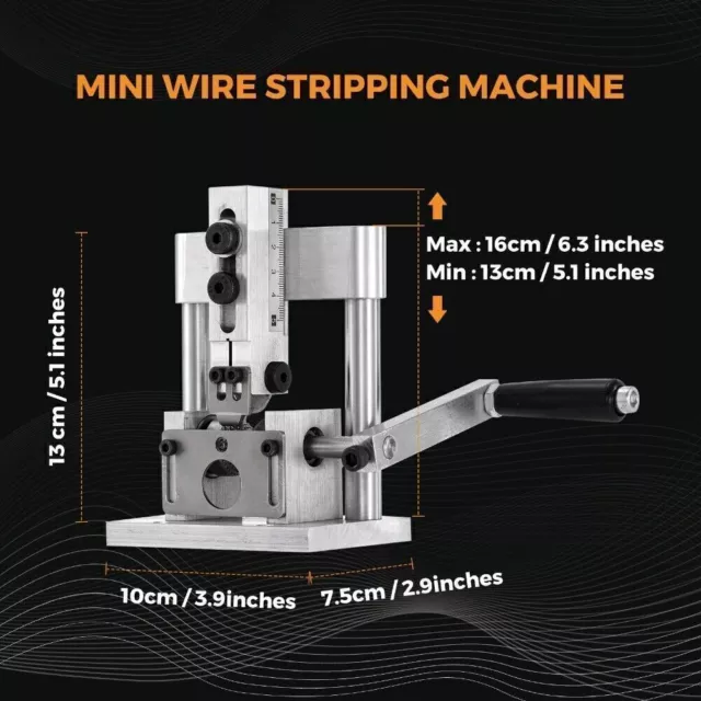 Wire Stripper Cable Stripping Scrap Copper Wire Stripping Machine Drill Powered 2