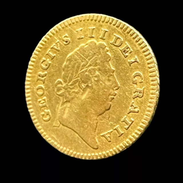 1803 George Iii High Grade 1/3 3Rd Guinea.