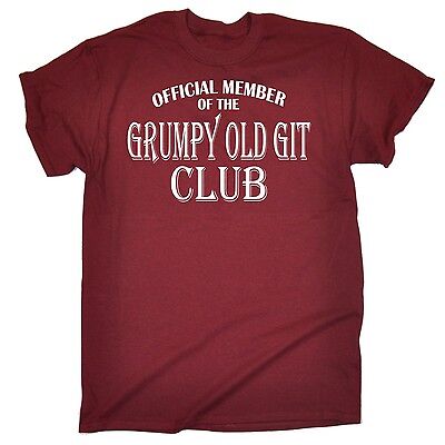 Funny T-Shirts Men's Grumpy Old Git T Shirt Dad Grandad Uncle birthday tshirt