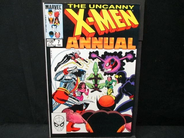 The Uncanny X-Men Annual 7 High Grade Marvel Comic Book