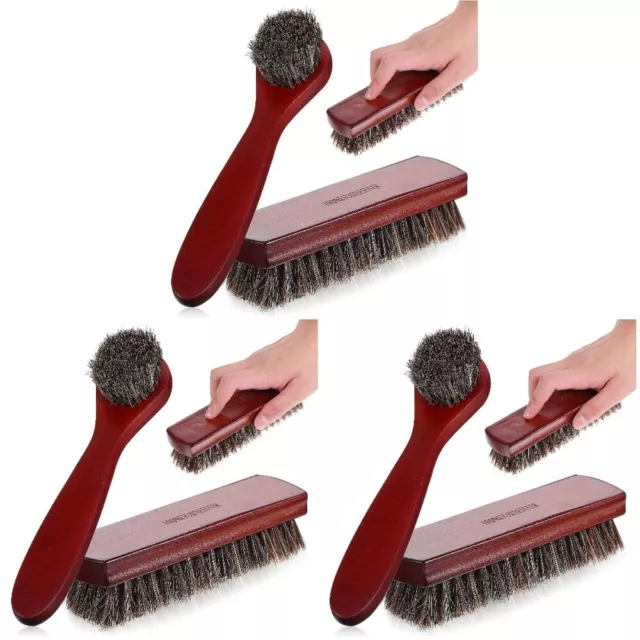 6 pz spazzola per scarpe spazzola per capelli di rosa kit di pulizia spazzola per pulizia