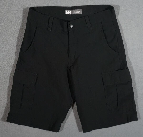 VB07406 **LEE** DENIM JEAN SHORTS 29 (msr 30"x11") BLACK