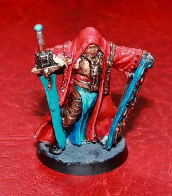 Warhammer 40k Inquisition   Witch Hunter Crusader (Metal) Painted