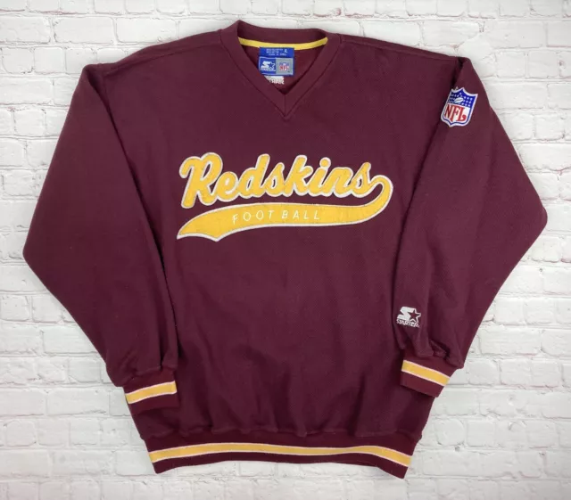 Football Fan Shop Officially Licensed NFL Crew-Neck Sweatshirt by Starter - Panthers