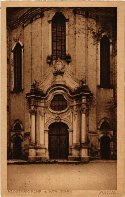 CPA AK Wiblingen - Klosterkirche - Portal GERMANY (913381)
