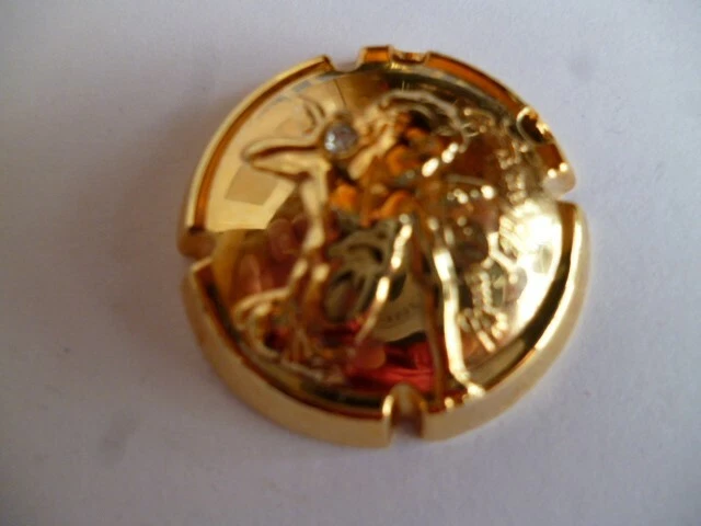 CAPSULE DE CHAMPAGNE, DEUTZ, Amour de Deutz, plaquée or 2011 au verso