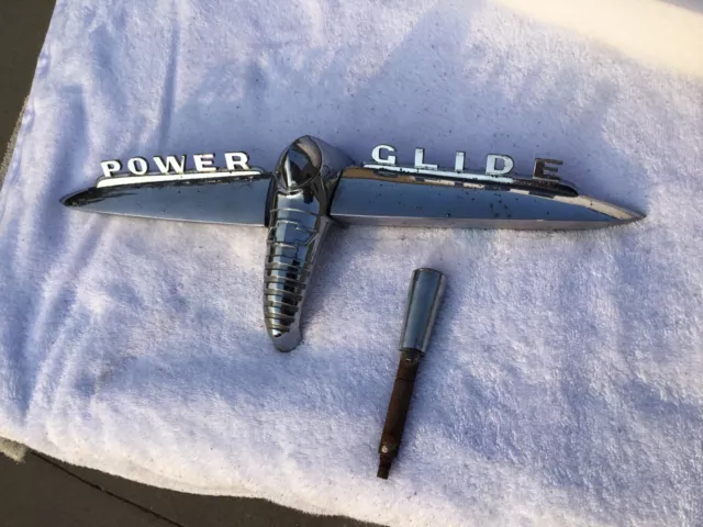1950 Chevrolet Accessory Power Glide Trunk Handle With Lock. Original 1950 Chevrolet Accessory Power Glide Trunk Handle With Lock. Original