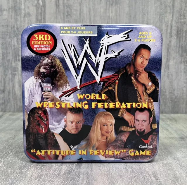 WWF WWE World Wrestling Federation 3rd Edition Attitude In Review Card Game Full