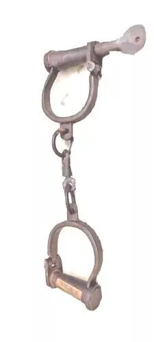 Handcuffs Property Of Alcatraz Prison Adjustable Handcuffs Iron Cuffs With KeY