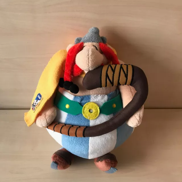 Obelix and Asterix Plush- IIHF Obelix 2017 Edition Germany And France Ice Hockey