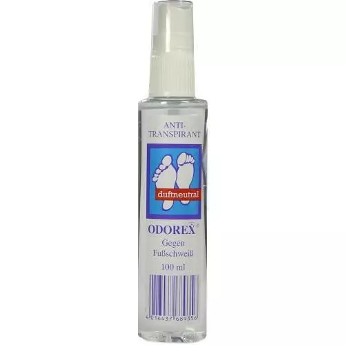 ODOREX gegen Fuß-Schweiß 100 ml PZN 7412651