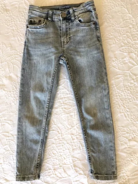 ZARA boys Skinny Fit Comfy Denim Jeans Size 6