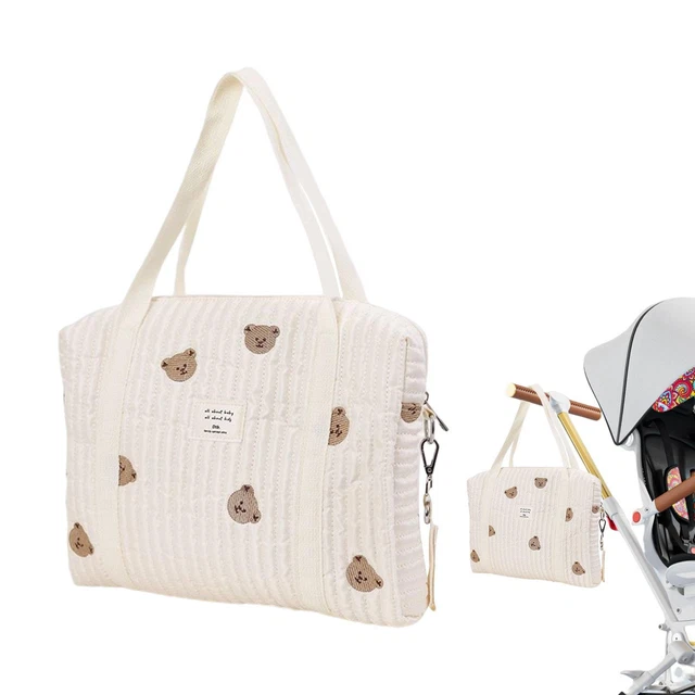 Diaper Handbag Large Tote Baby Diaper Caddy Bag Clothes Nappy Organizer