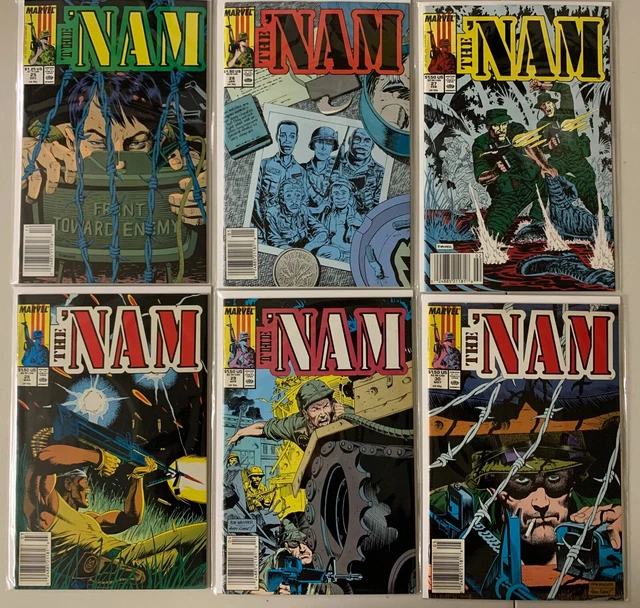 The 'Nam comics run from: #1-30 DIR 30 diff (1986-89) 4
