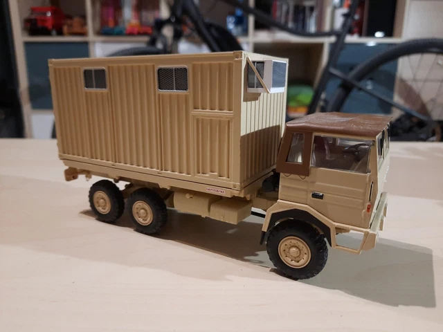 BERLIET GBD 6X6 Rvi Trm Camion Armee De Terre Francaise Shelter Radio ...
