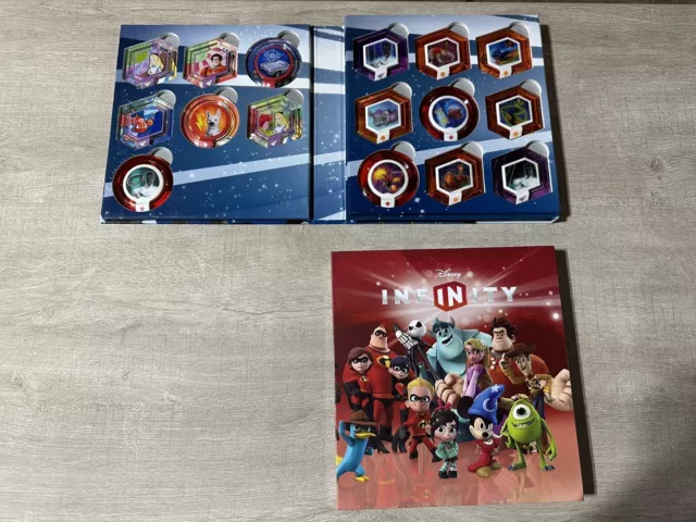 Disney Infinity HUGE LOT 127 Power Discs All Toys R Us Exclusives Plus Books
