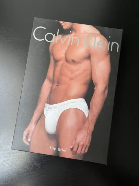 RARE NIB VINTAGE Calvin Klein Men's Body Hip Brief Black Medium U1010  $69.99 - PicClick